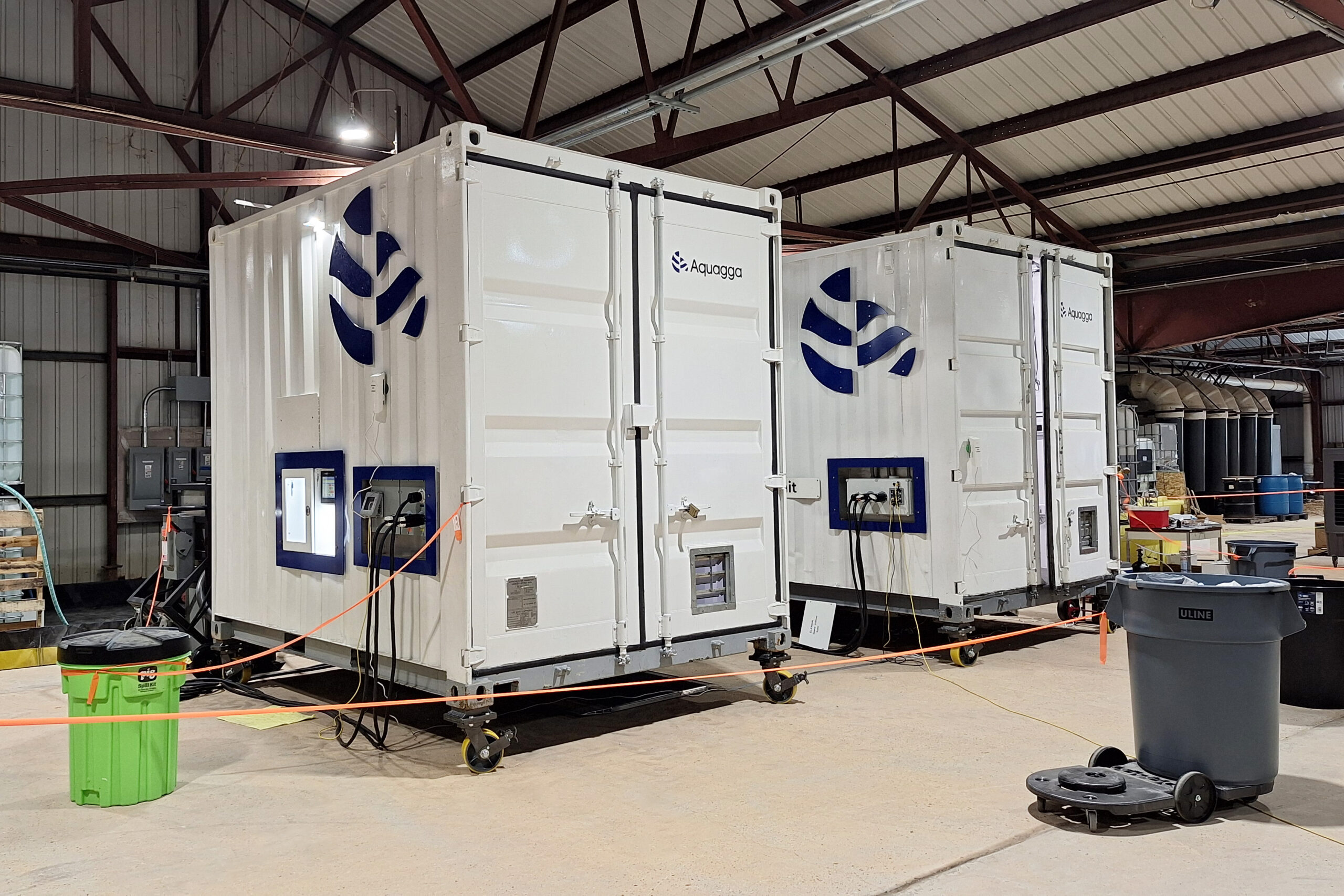 Aquagga mobile PFASS destruction industrial system