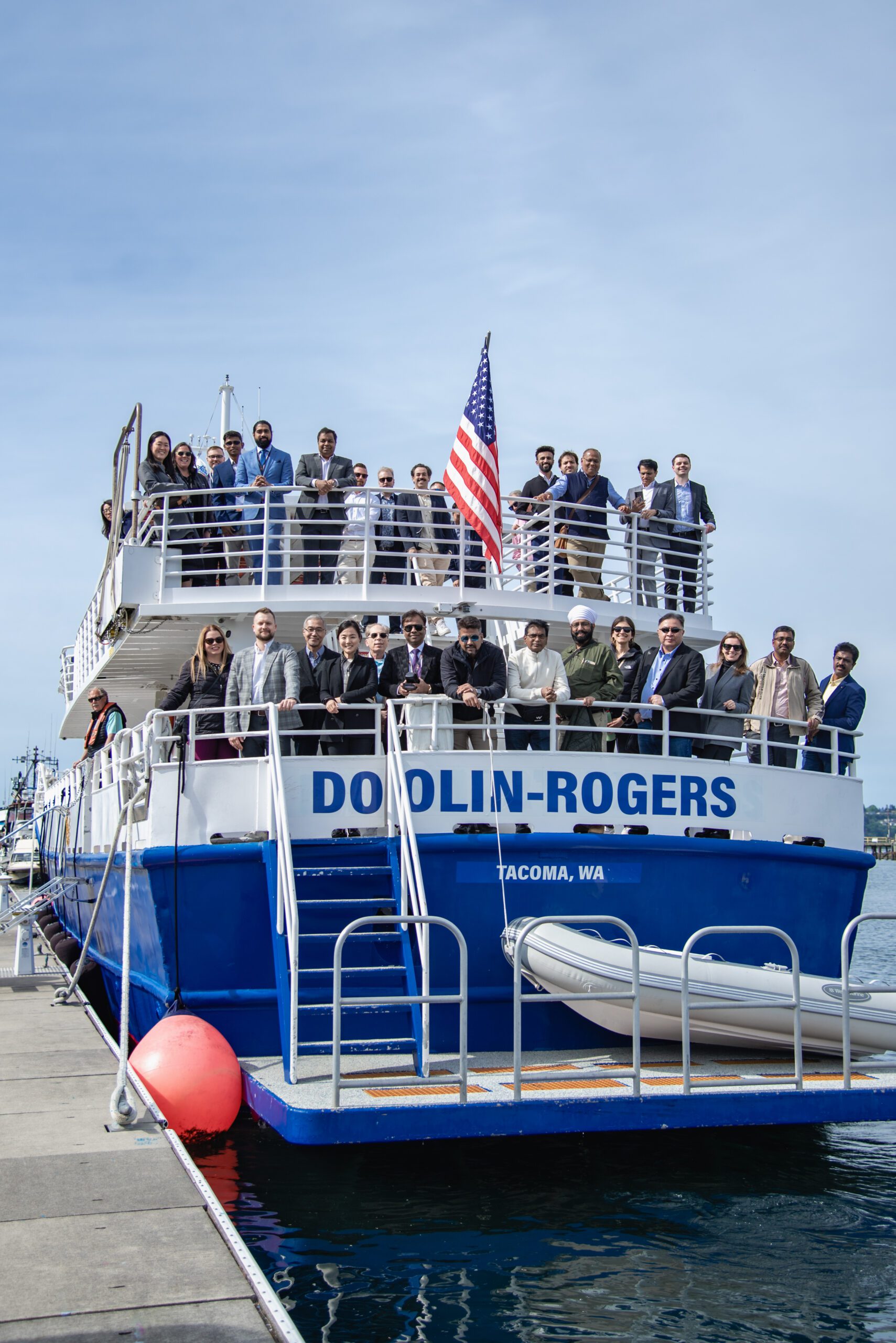 SelectUSA Seattle Spinoff 2025 delegates touring Port of Tacoma