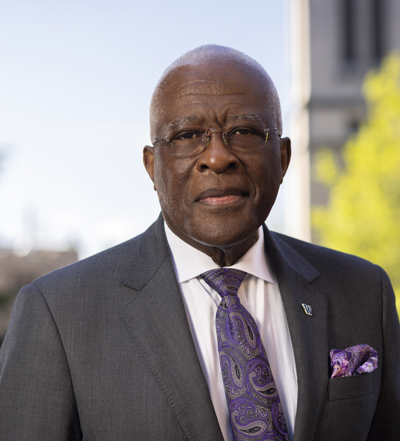 Headshot of the University of Washington President Jones